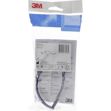 Gafas de seguridad Solus 2000 +2,5 3M S2025AFBLU (1/2)