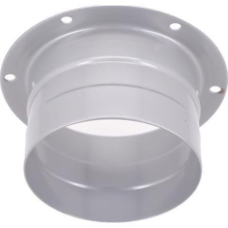 Réducteur de conduit, 75 mm en métal, adaptateur de bride de tuyau d'air, bride de tuyau d'aération, raccord de tuyau de conduit, adaptateur de tuyau de réduction, connecteur de réduction (1/5)
