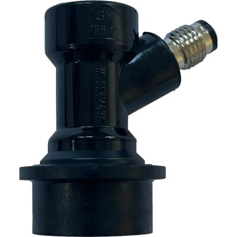 Raccord rapide normalement fermé pour fûts de boissons avec filetage 7/16" UNF compatible robinets de tirage