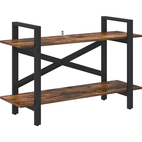 Maison Exclusive - Bücherregal Geräucherte Eiche 100 x 33,5 x 64