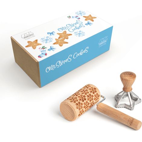 Set Biscotti Natale Dec Stella