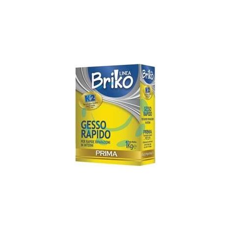 K2 LINEA BRIKO GESSO RAPIDO BIANCO IN POLVERE - Kg.1 in scatola