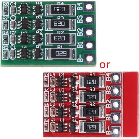Carte d'équilibrage active BMS 3,2 V 4S pour batterie LiFePO4/LTO au lithium, condensateur de transfert d'énergie (1/5)