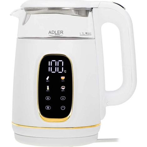Bollitore elettrico Adler AD 1305 trasparente 2200 watt