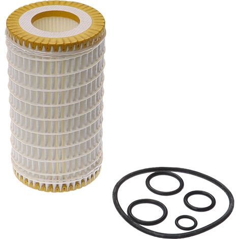 vhbw Filtro aceite reemplaza MecaFilter ELH4345 para coche
