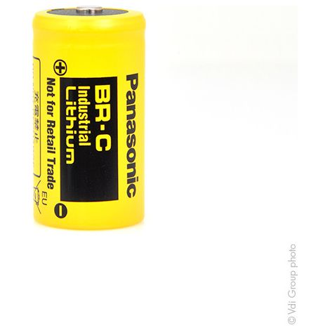 Panasonic - Pile lithium Panasonic BR-C 3V 5Ah (1/2)