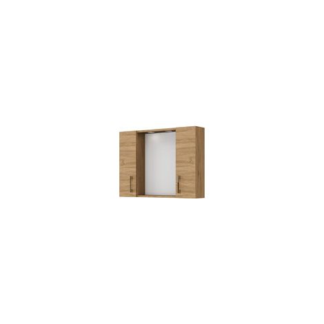 SPECCHIO DA BAGNO 2A ROVERE NATURALE