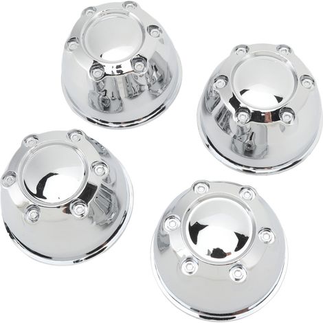 Couvercle anti-poussière pour roues, Protection efficace pour jantes ATV Quad Go Kart 110cc 125cc 250cc, tête ronde en plastique 4 pièces (1/5)