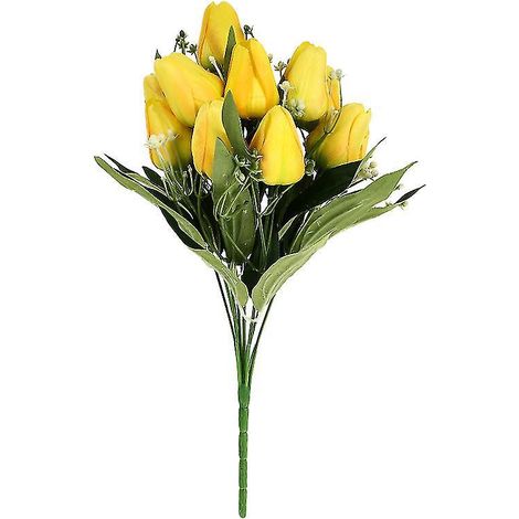 1 bouquet de tulipes artificielles décoratives (1/3)