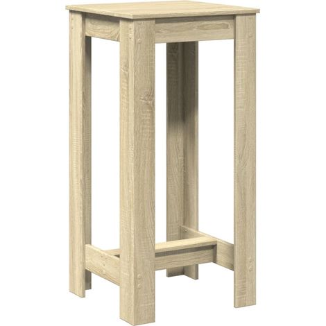 Maison Exclusive - Tavolo da Bar Rovere Sonoma 51x50x103,5 cm in Legno Multistrato