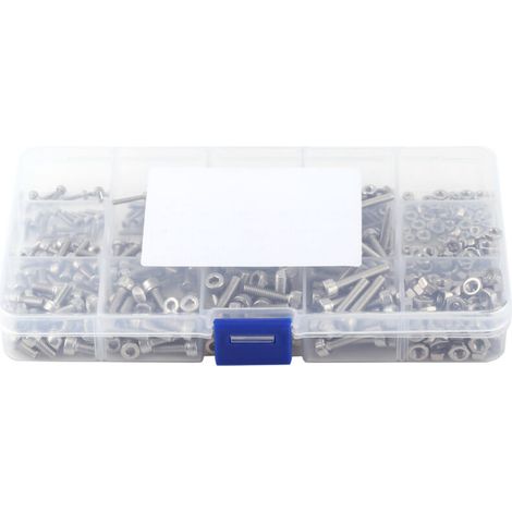Tornillos hexagonales anticorrosión, pernos inoxidables, accesorio para herramientas de reparación de electrodomésticos -Crezuo