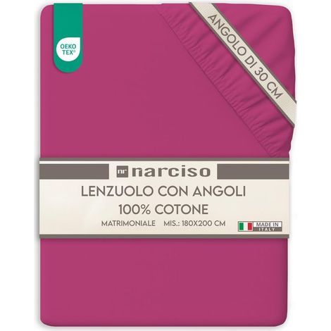 Drap Housse 180x200 Bonnet 30 cm en 100% Coton, Draps Housses de Matelas 180 x 200, Linge de lit Respirant et Hypoallergénique (1/5)