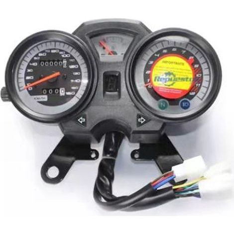 Compteur de vitesse et compte-tours électromécanique à aiguilles, modifié pour l'exportation de motos CG125/150 à usage général (1/3)