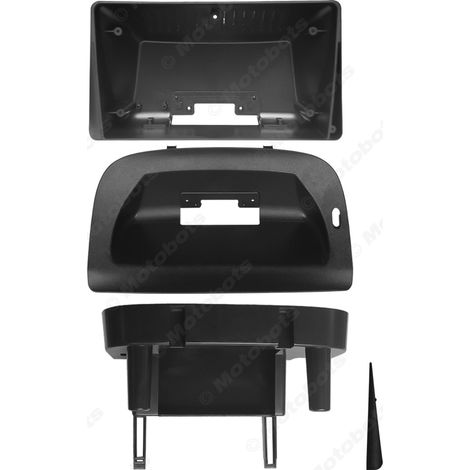 Suitable for 2015-2018 Renault Kangoo retrofit large screen navigation frame audio modification panel left-hand 9-inch screen. (1/4)