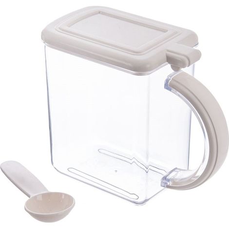 Contenitore per prodotti sfusi, barattolo da cucina, organizer per alimenti, 550 ml (1/2)