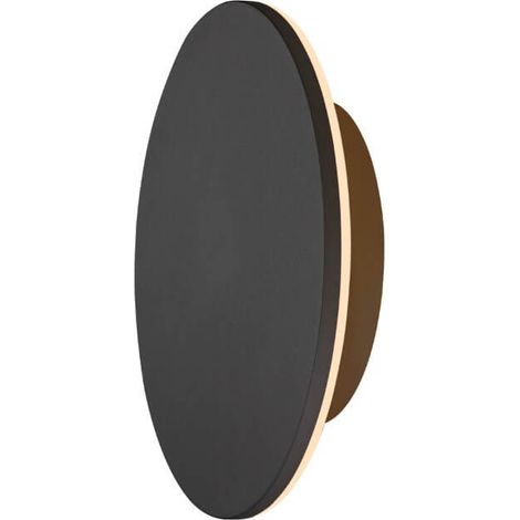 Applique D-RING M extérieur 2700/3000 K PHASE IP65 noir bord de mer - SLV - 1007913 (1/3)