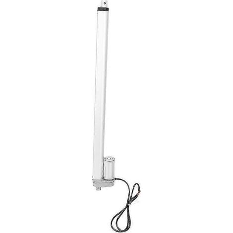 Vérin électrique linéaire 12V 300N course 600mm, moteur DC multifonction JS TGZ U1 pour portail, trappe et automatisme, actionneur robuste (1/5)
