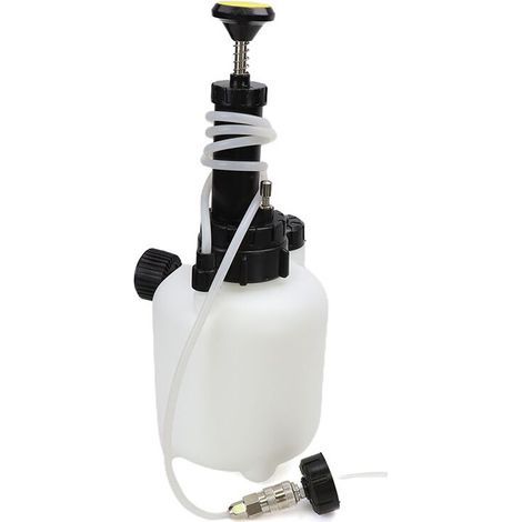 Kit D'Outils de Remplacement de Réservoir de Liquide de Frein de Voiture de 3 L Kit D'échange de Vidange Tubes de Réservoir de Purge de Changement (1/2)
