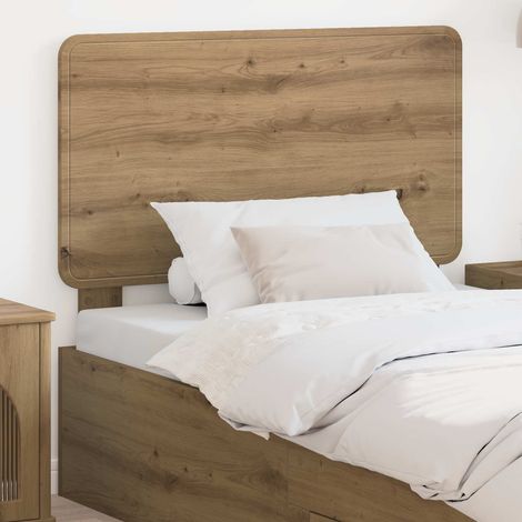 vidaXL Headboard Artisan Oak Engineered wood (1/5)