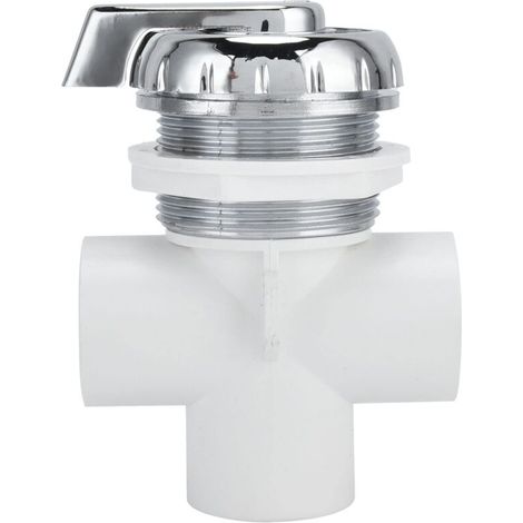 Lochkonverter, Wassersparender Spa-Auslasskonverter, Pool, Whirlpool, Doppellochkonverter, Spa-Wasserumrichter 11x8,5x4cm
