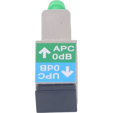 Adaptateur de connecteur à fibre optique SC APC mâle vers UPC femelle, convertisseur hybride compatible avec localisateur visuel de défauts (1/5)