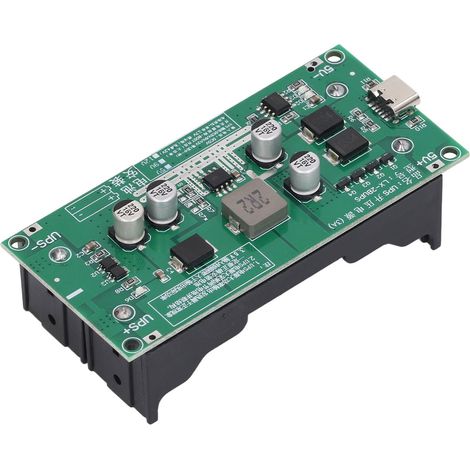 Module de charge rapide 15W 3A pour batteries 18650 lithium, convertisseur boost UPS avec sortie 9V 500mA. (1/5)