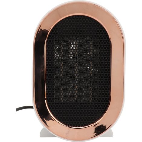 Chauffage d'appoint électrique 1200 W haute puissance, silencieux, avec protection contre la surchauffe, arrêt automatique, deux vitesses réglables, chauffage de bureau en céramique PTC, ventilateur p (1/5)