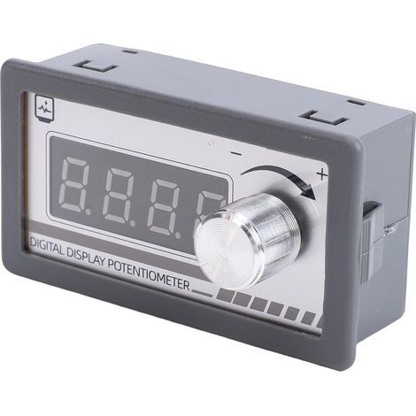 Digital display potentiometer, programmable variable resistor with 4 digital displays, parameter reset after power loss, for PLC speed controller (1/5)