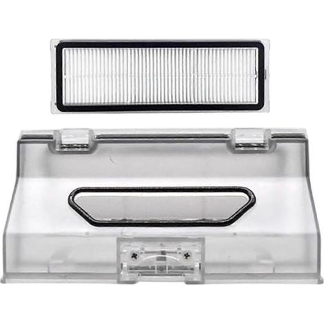 Pièces de rechange pour aspirateur robot Dreame Bot W10 / W10 Pro : bac à poussière avec filtre (1/5)