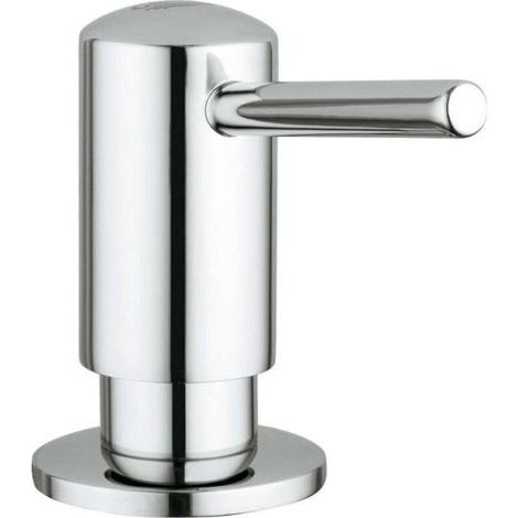 Distributeur de Savon Chromé - JINFGERNE - Design Contemporain et Pratique (1/5)