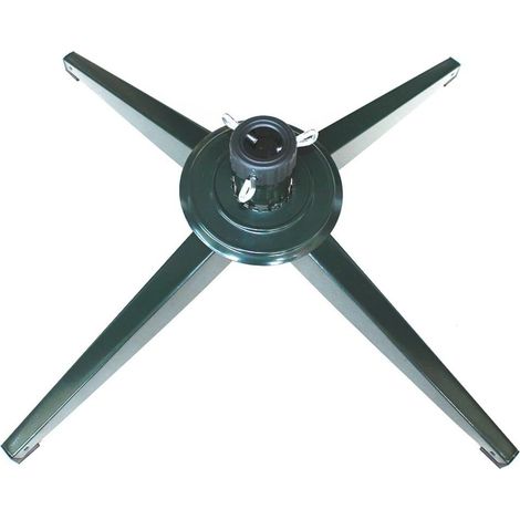 Support de sapin de Noël artificiel pliable en métal avec mécanisme rotatif (1/5)