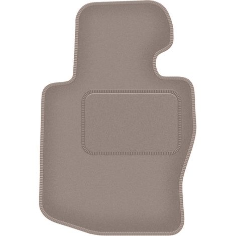 Alfombrilla de terciopelo para el conductor para: BMW Serie 4 F36 coupé/cabrio xdrive (2014-2021) beige (1/5)