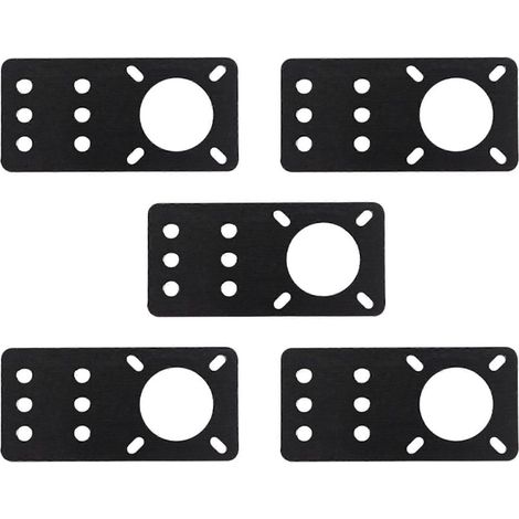 5X Impresora 3D - Placa de montaje de motor paso a paso Nema 17 de aluminio para impresora 3D de máquina CNC para piezas CNC Openbuilds()