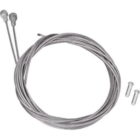 Câble De Frein Vélo - Acier Inoxydable - Pour VTT Et Vélo Route - 2 Pièces (1/4)