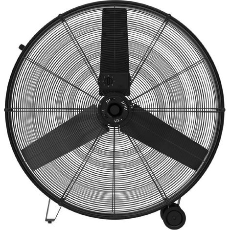 Cecotec Ventilador de suelo Industrial Proindustry 3600. 360W, Diámetro 90 cm, 3 Velocidades, Aspas de Aluminio, Flujo de Air