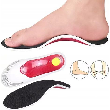 Plantilla acolchada para pies planos - Talla S (35-40) (1/4)