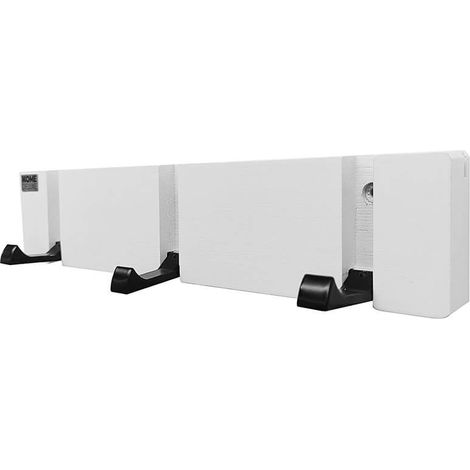 Home Deluxe - Perchero HOOK incl. ganchos e imanes  color: blanco, cantidad: 3x ganchos