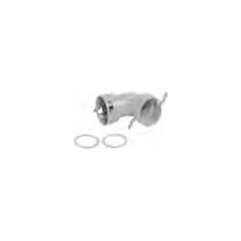 Vaillant Curva 90 Gr. senza zoccolo di fissaggio diam. 75/62 mm con guarnizioni, 0020176826