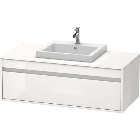 Duravit Ketho Meuble sous-lavabo sur console suspendu, (1/2)