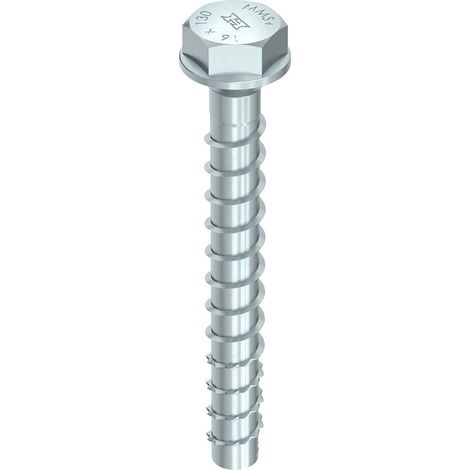 Heco MULTI-MONTI-plus SSK 16,0 x 130 Sechskantkopf mit Scheibe + Konus A2K 10 Stk (1/4)