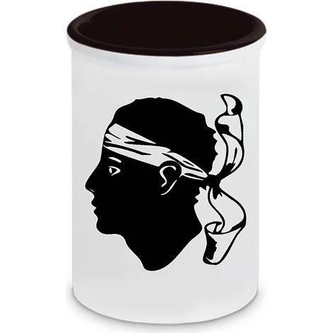 Pot à stylos en céramique Corse Cbkreation