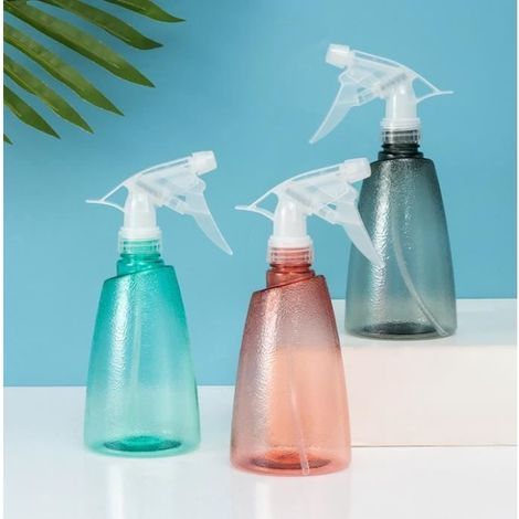 3 Pièces Flacons Pulverisateur Vide 500ML,Vaporisateur Bouteilles en Plastique,Bouteille Spray Vide,Flacon Pompe Vide pour Ménage (1/4)