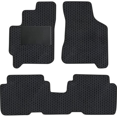 KI013EVAPOD - Komplettes Set EVA-Autofußmatten, passend für Kia Carens 2002-2006, 5-Sitzer (mit zusätzlicher Verstärkung) (1/5)