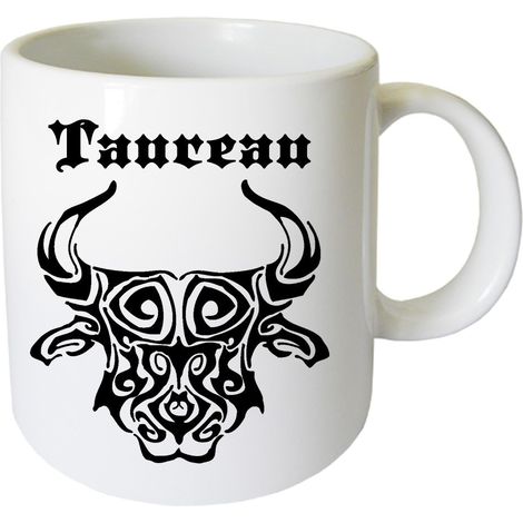 Tasse en céramique Taureau Cbkreation