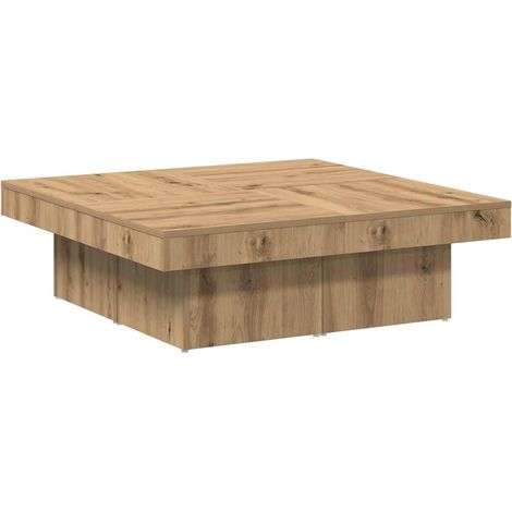 Maison Exclusive - Couchtisch Artisan-Eiche 90x90x28 cm Holzwerks
