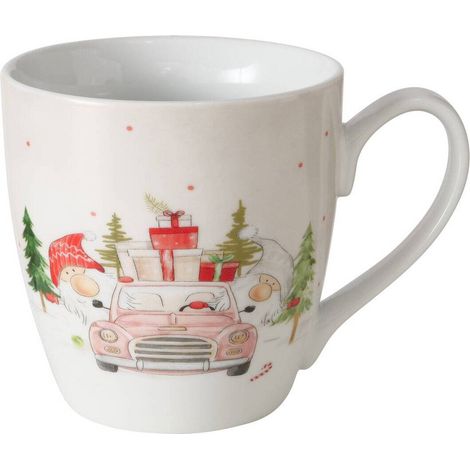 Großer Becher mit Weihnachtsmotiv CARRIE, 480 ml