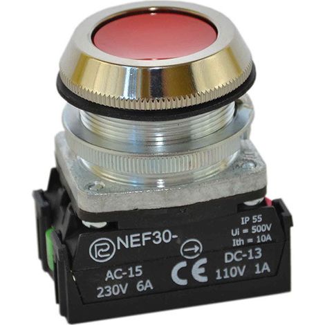 Pulsante rosso NEF30-KXY W0-NEF30-K XY C (1/4)