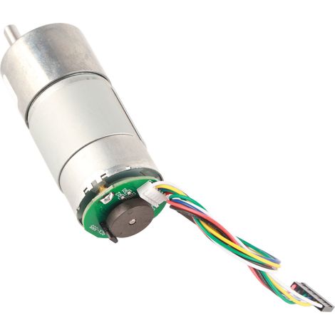 Drehmomentstarker Motor mit Encoder, 12/24 V, Drehzahluntersetzungsmotor (12 V, 30 U/min) (1/5)