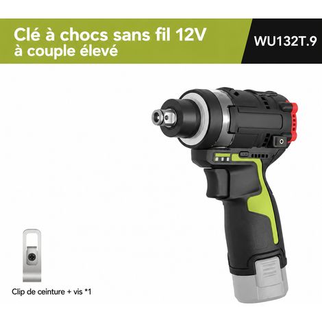Visseuse à chocs sans fil 12 V 132T outil nu avec emballage 0,9 kg moteur 1306 18 × 18 × 6 cm 1 g – Livraison gratuite