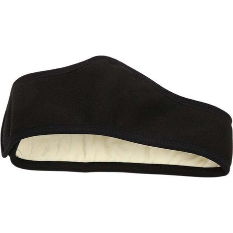 Casque antibruit insonorisé pour dormir Protège-oreilles ajustable et chaud pour hommes et femmes Noir